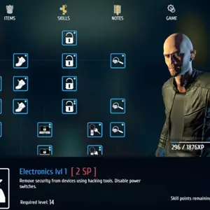 Thief Simulator - Competências