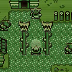 Timothy e os gráficos Mysterious Forest Gameboy