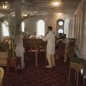Titanic Escape Simulator - Músicos do navio