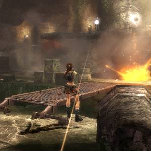 Tomb Raider Legend - Explosão