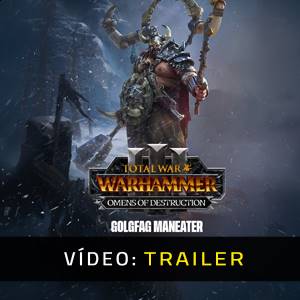 Total War WARHAMMER 3 Golgfag Omens of Destruction Trailer de Vídeo