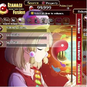 Touhou Genso Wanderer FORESIGHT - Fusão Izanagi