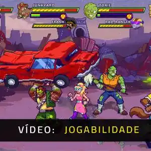 Toxic Crusaders - Vídeo de Jogabilidade