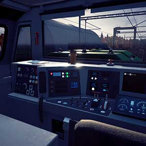 Train Life A Railway Simulator - Cabina do condutor