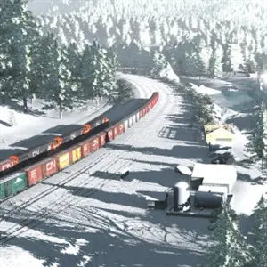 Trainz Railroad Simulator 2019 - Terrenos de Inverno