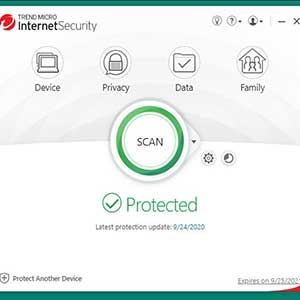 Trend Micro Internet AntiVirus - Digitalização