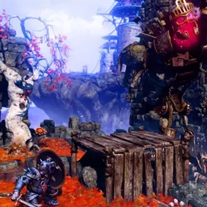 Trine 3: The Artifacts of Power - Golem de Sucata