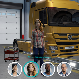 Truck Driver - Personagem