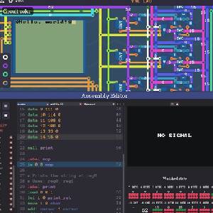 Turing Complete - Editor de Montagem