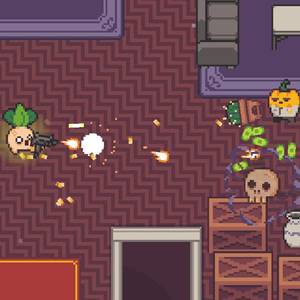 Turnip Boy Robs a Bank - Tiroteio