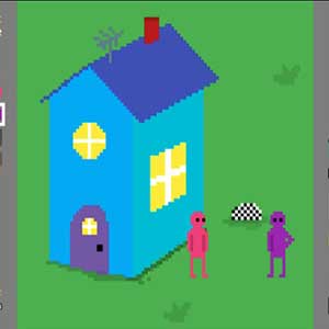 Tux and Fanny Backyard