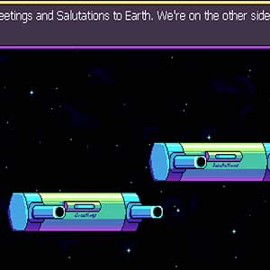 Saudações e saudações à Terra