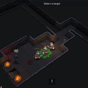 Ultimate ADOM Caverns of Chaos - Seleccione um Alvo