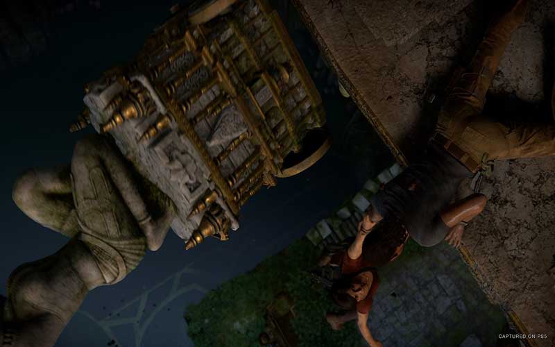 Uncharted Coleção Legado dos Ladrões rodando no PC e no PS