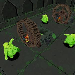 Underworld Overseer VR - Golems Tóxicos