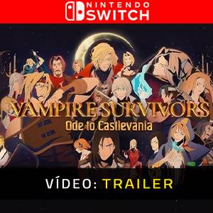 Vampire Survivors Ode to Castlevania - Trailer de Vídeo