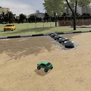 Perfeita deriva na areia