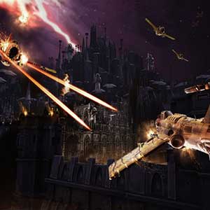 voar através de mundos alienígenas