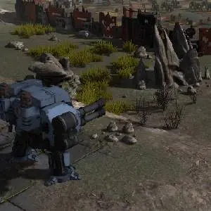 Warhammer 40K: Sanctus Reach Dreadnought Fogo do Inferno