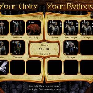 Warlords Battlecry 2 - Unidades