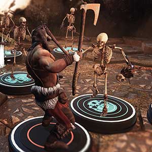 Clash on bones soldiers