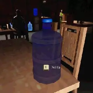 Water Delivery - Ação de Pegar