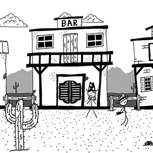 West of Loathing - Horsery, Bar, Sherf