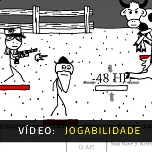West of Loathing - Vídeo do jogo