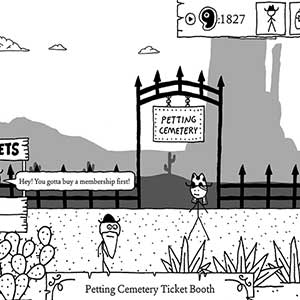 West of Loathing - Cemitério de animais de estimação