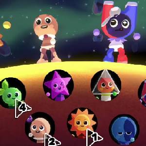 Which Way Up: Galaxy Games - Selecionando Personagens
