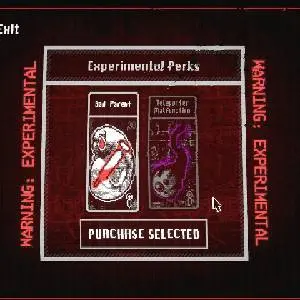 White Knuckle - Perks experimentais