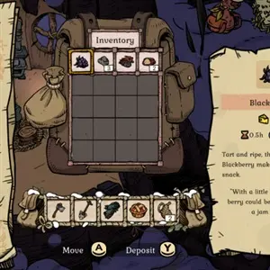 Winter Burrow - Armazenamento da Toca