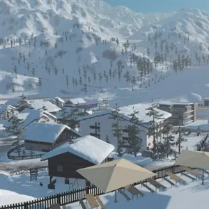 Winter Resort Simulator - Cidade