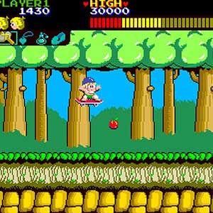 Wonder Boy Collection - Tomtom no skate
