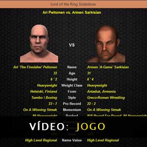 World of Mixed Martial Arts vídeo de jogabilidade