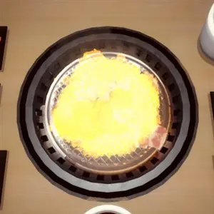 Yakiniku Simulator - Fogo demais