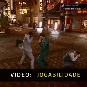 Yakuza Kiwami 2 - Vídeo de Jogabilidade