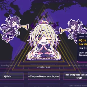Yunyun Syndrome!? Rhythm Psychosis - Mapa-múndi