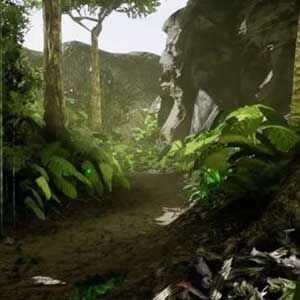 Caminho para o acampamento de base