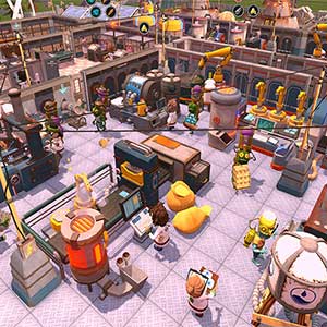 Zombie Cure Lab - Área de produção